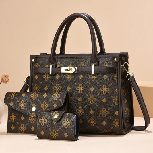 New Women's Bag Women's Large Capacity Handbag  Shoulder Crossbody Bag