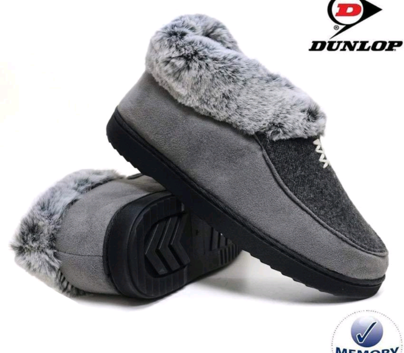 Dunlop Memory Foam Slippers – Comfort That Means Business