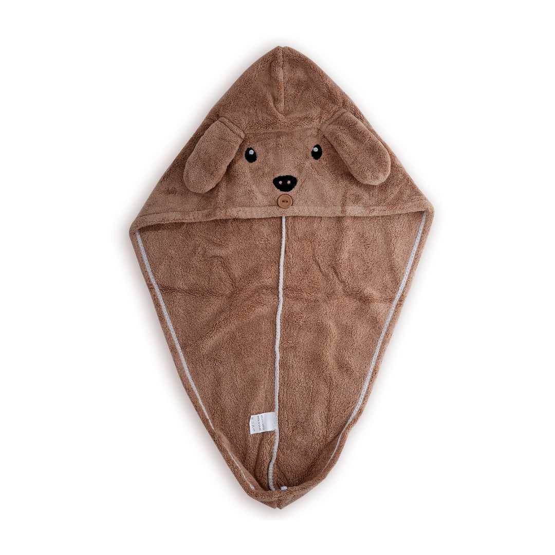 Novelty Hair Towel Wrap, Doggy